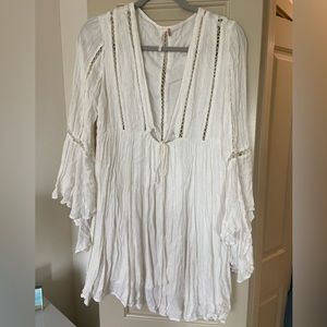 White Free People Dress Size M